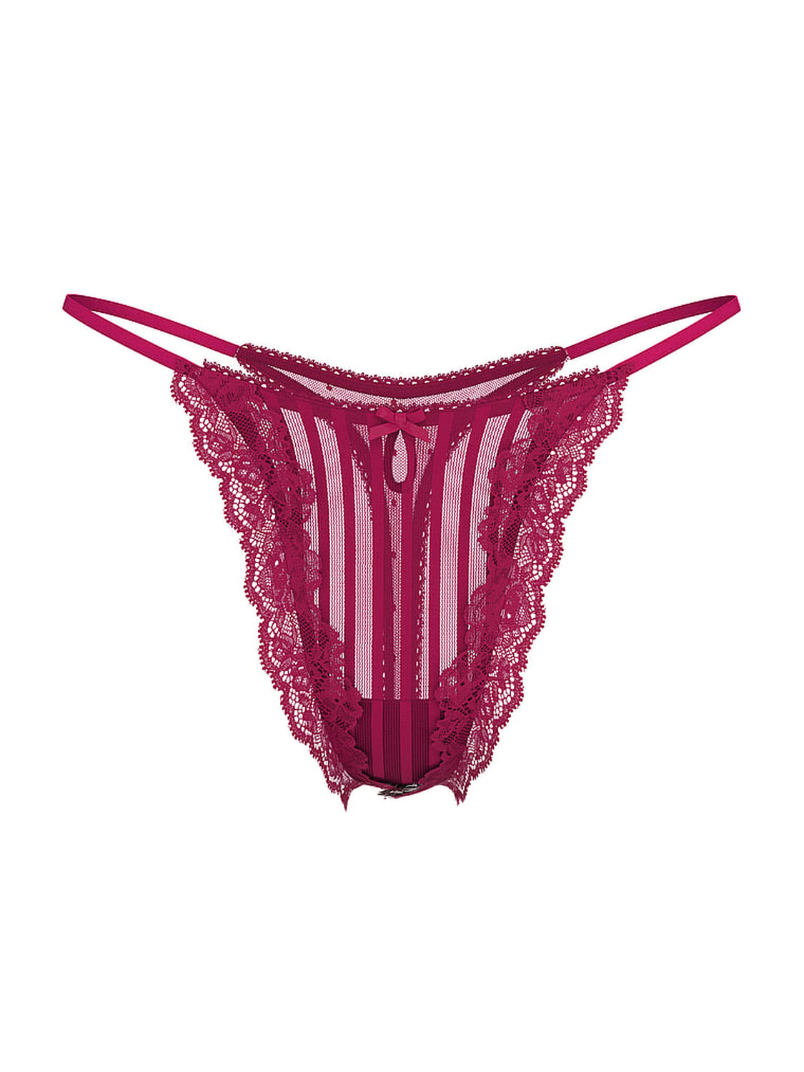 vs The Lacie Lacie Sheer Heritage String Thong Panty Fresh Jam 3 of 3 