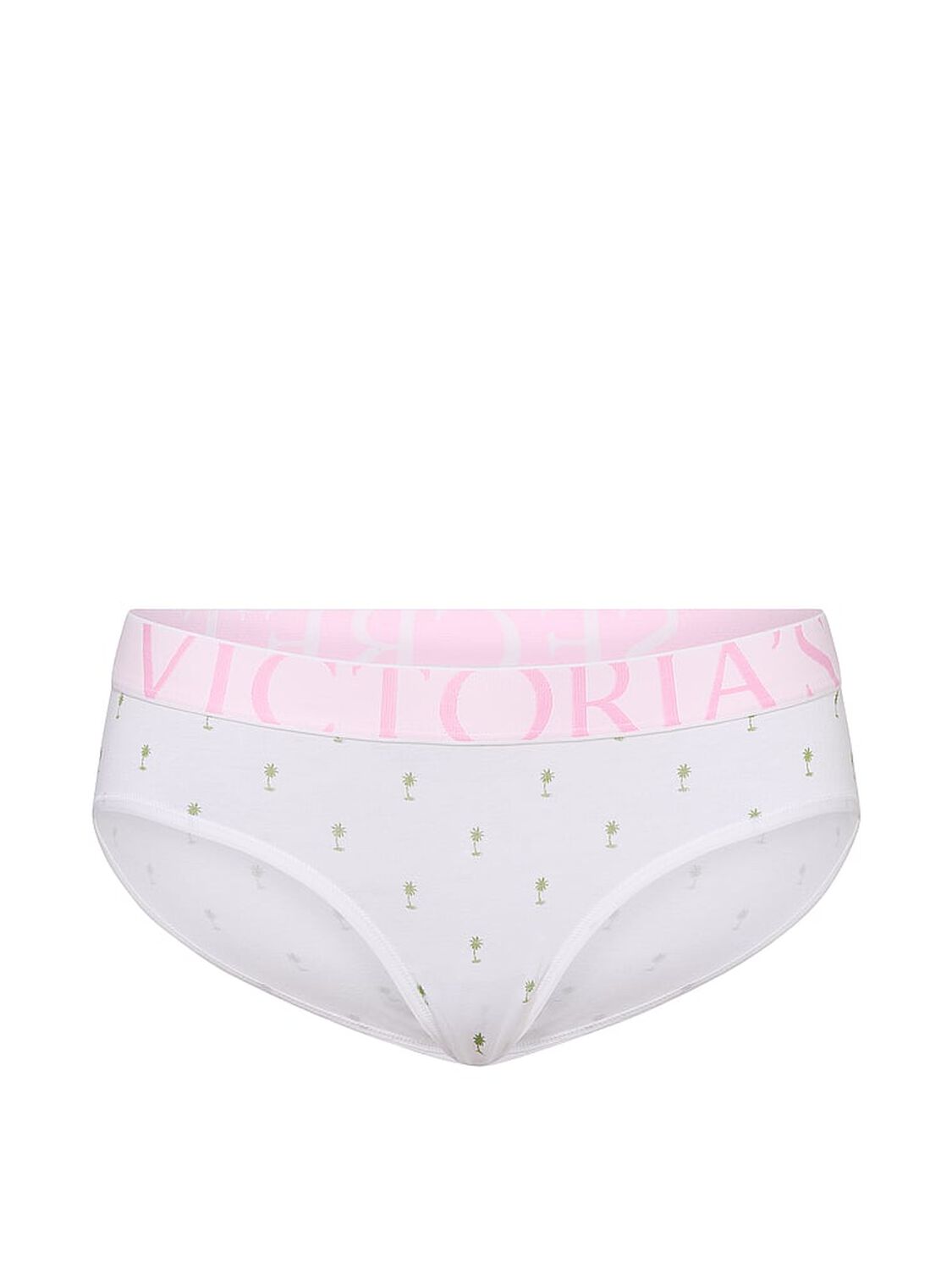 vs Cotton Exploded Logo Cotton Hiphugger Panty White 3 of 4 