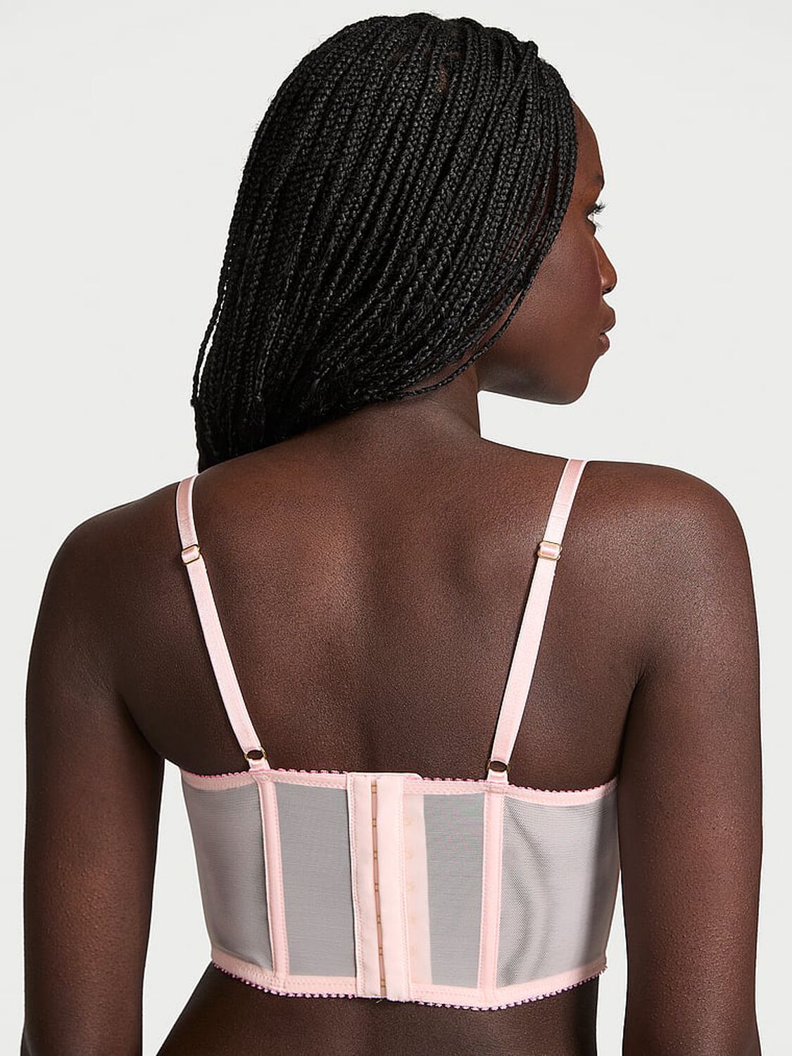 vs Dream Angels Bloom Embroidery Corset Top Rainbow Bloom 2 of 3 