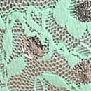 Lace Shimmer Dot Thong Panty, Waterfall Foil Dot, swatch