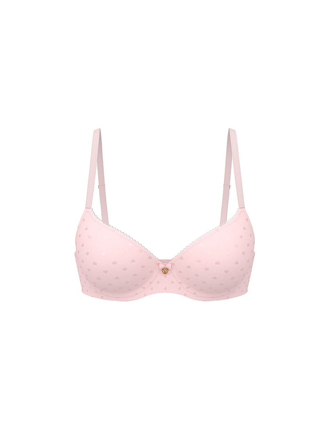 vs Body By Victoria Lightly Lined Demi Bra Angel Pink 3 of 4 