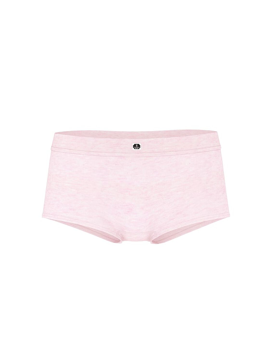 vs Cotton Logo Cotton Boyshort Panty Heather Pink Petal 2 of 4 