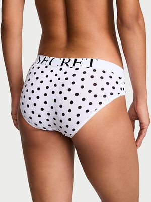 Exploded Logo Cotton Hiphugger Panty