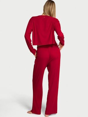 SoSoft&trade; Modal Wide-Rib Long Lounge Set