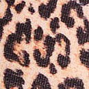 Cotton Logo Lightly Lined Wireless Bra, Leopard, swatch