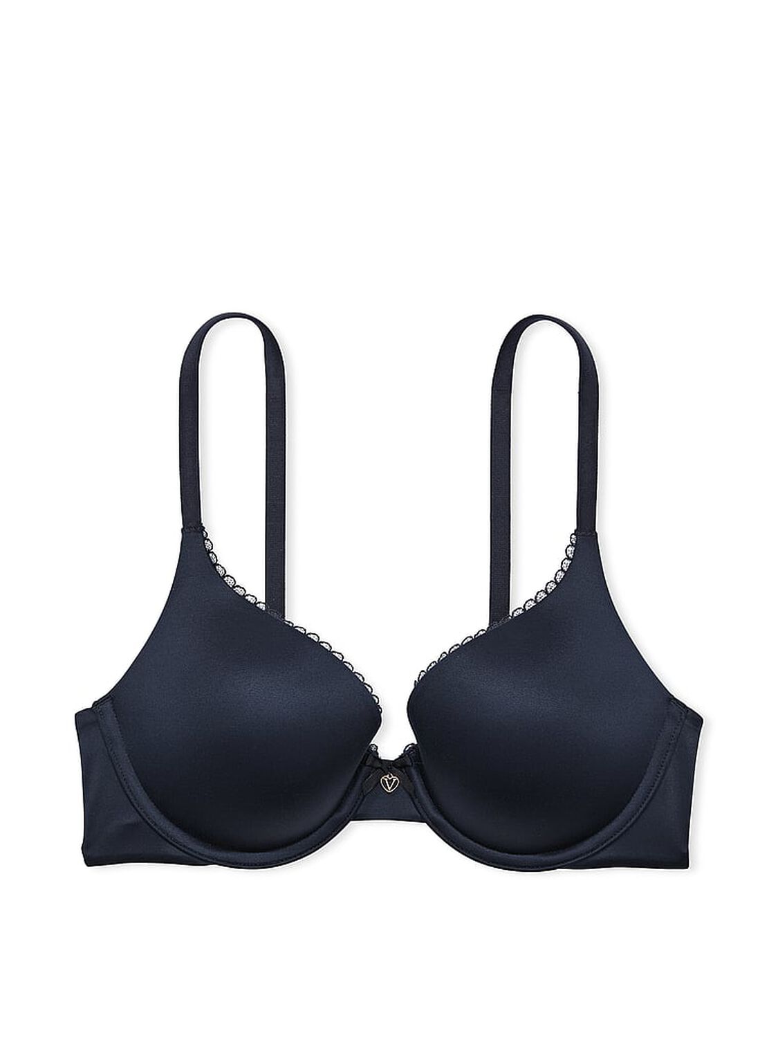 vs Body By Victoria Perfect Shape Push-Up Smooth Bra Noir Navy 3 of 3 