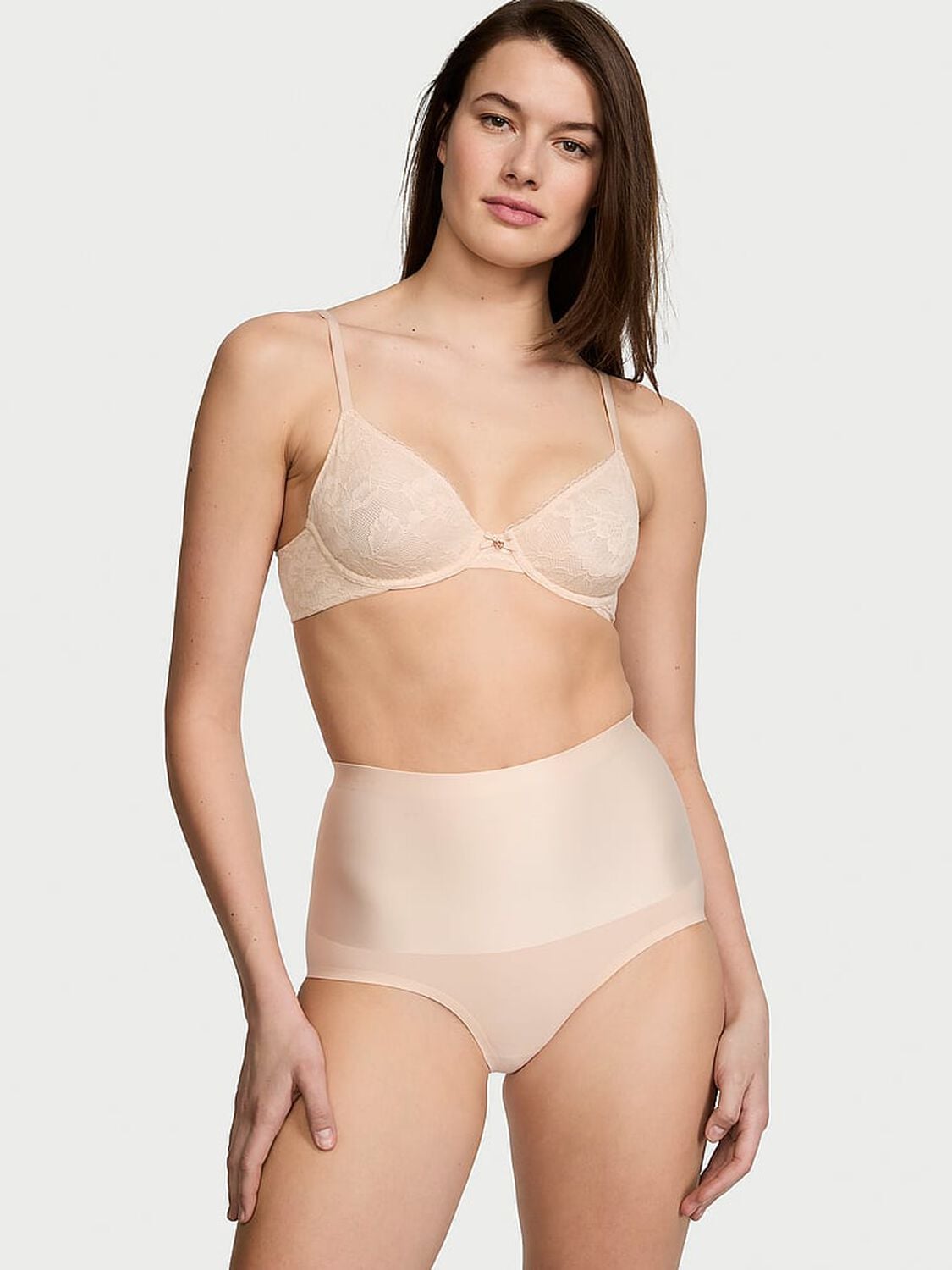 vs Body By Victoria Smoothing Shimmer Brief Panty Marzipan 4 of 4 