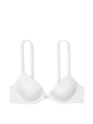 Smooth Lightly Lined Plunge Demi Bra