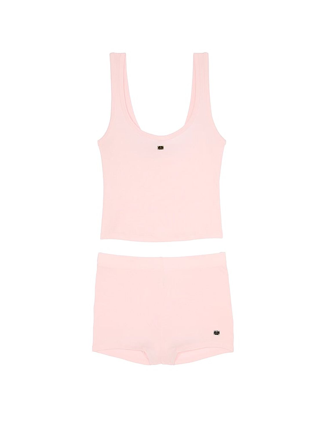 vs Victoria's Secret 100% Cotton Tank Short Pajama Set 3 of 3 