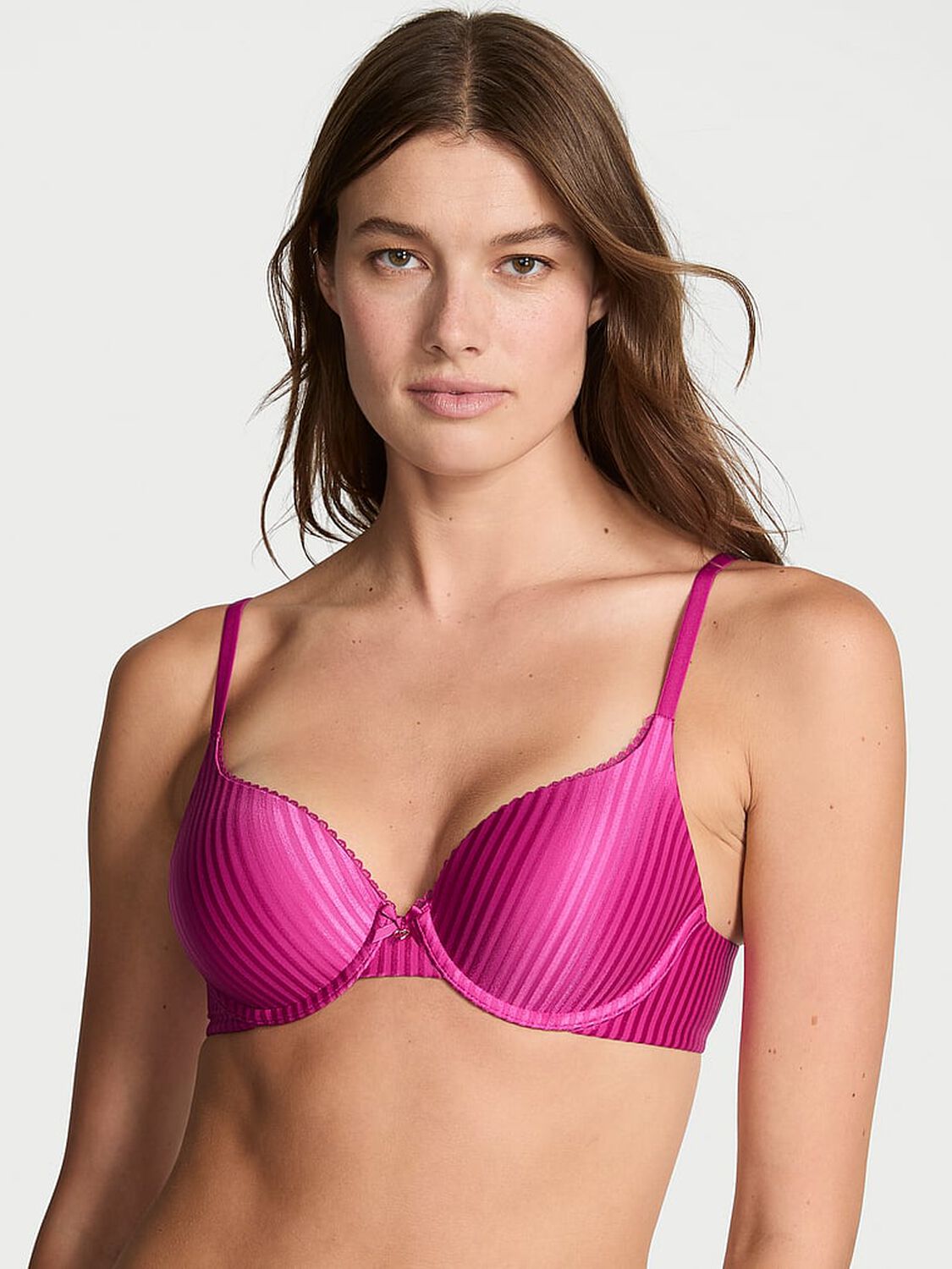 vs Body By Victoria Perfect Shape Push-Up Bra Allure Pink 1 of 3 