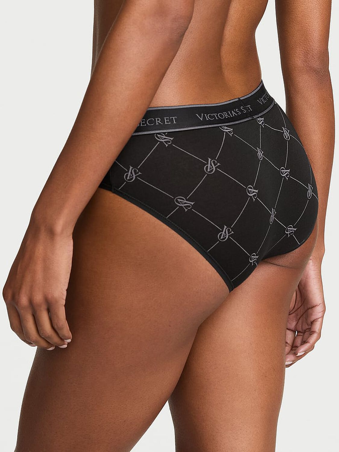 vs Cotton Logo Cotton Hiphugger Panty Diamond Vs Lockup 2 of 2 