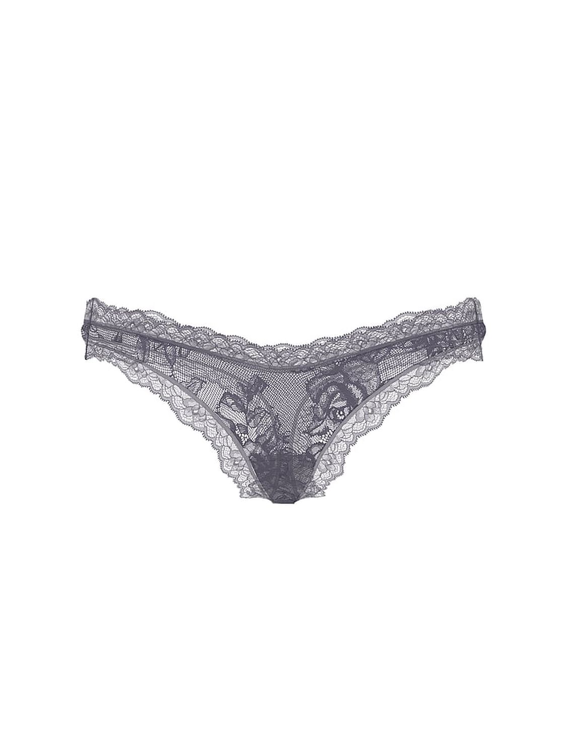 vs Very Sexy Rose Lace High-Leg Thong Panty Tornado 2 of 3 