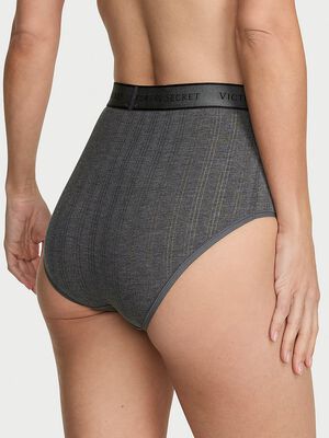Ultra-Fine Modal Logo Modern Brief Panty