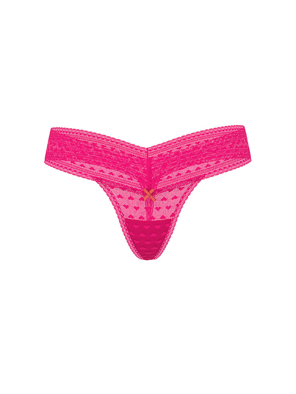 vs The Lacie Heart Lace Thong Panty Pop Pink 3 of 3 