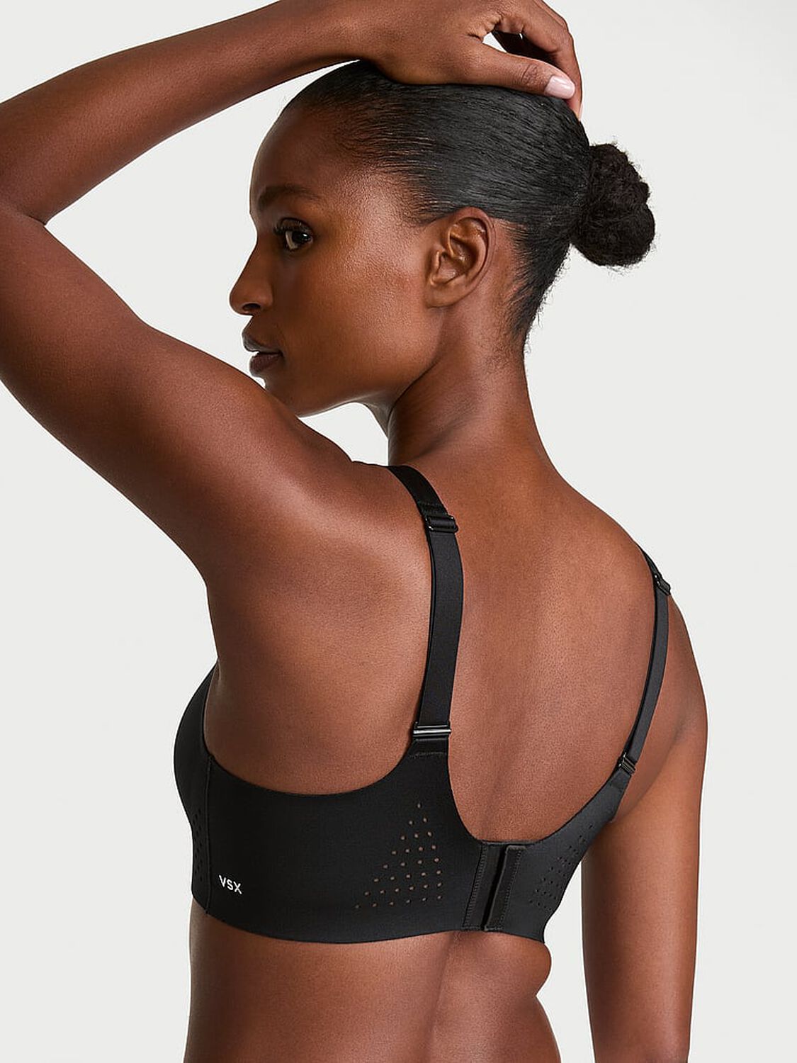 vs Vsx VSX Featherweight&trade; Max GlossyTech Sports Bra Black 2 of 3 
