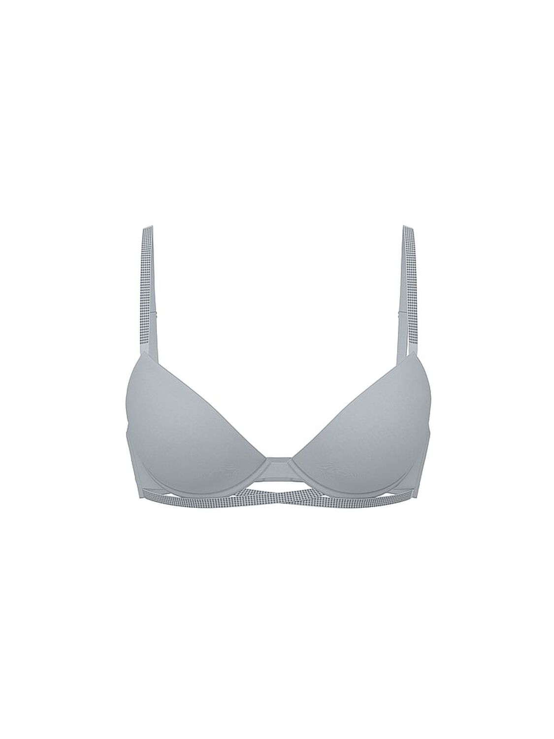 vs Very Sexy Gradient Shine Cradle Push-Up Bra Sterling 3 of 3 