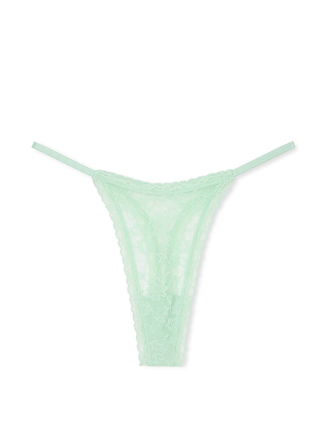 vs The Lacie Lace String Thong Panty Pretty Mint 3 of 3 