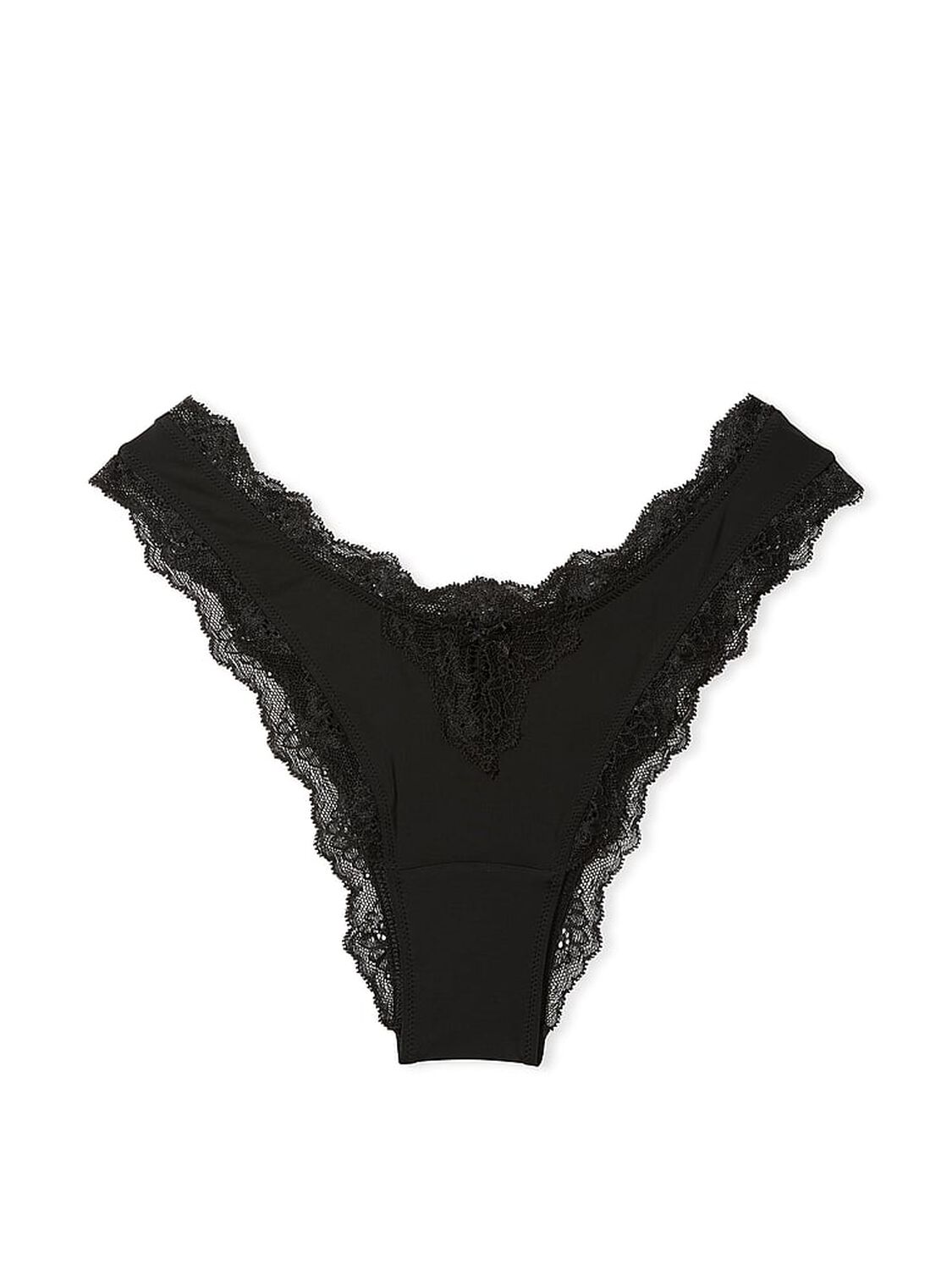 vs Dream Angels Lace-Trim Brazilian Panty 3 of 4 