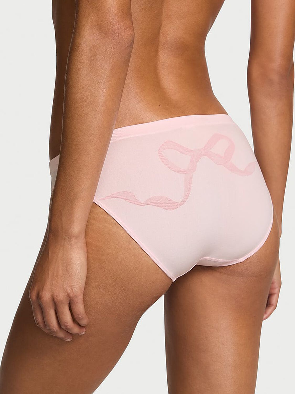 vs Seamless Seamless Bow Bikini Panty Angel Pink 2 of 2 