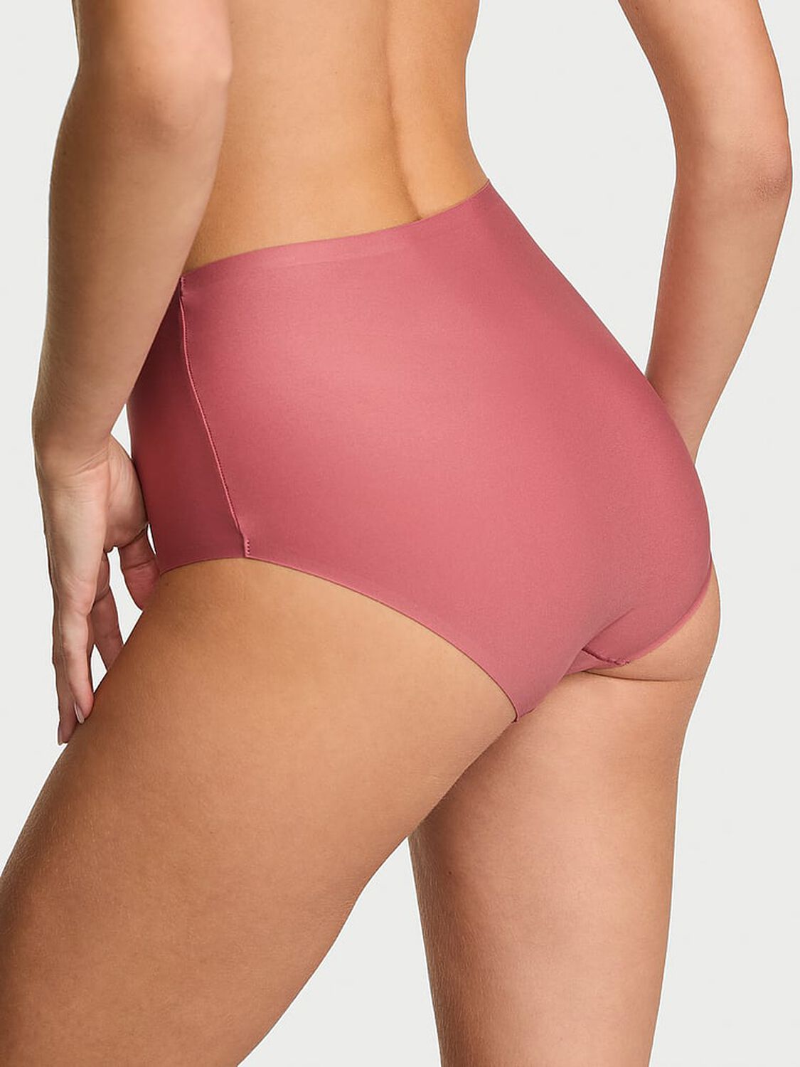 vs Body By Victoria Body by Victoria Flex Mid-Rise Modern Brief Panty Seductive Rose 2 of 4 