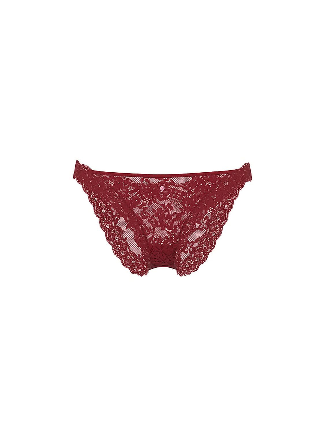 vs Dream Angels Lace Bikini Panty Sangria Red 3 of 3 