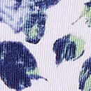 Cotton Lace-Waist Thong, Icy Lavender Roses, swatch