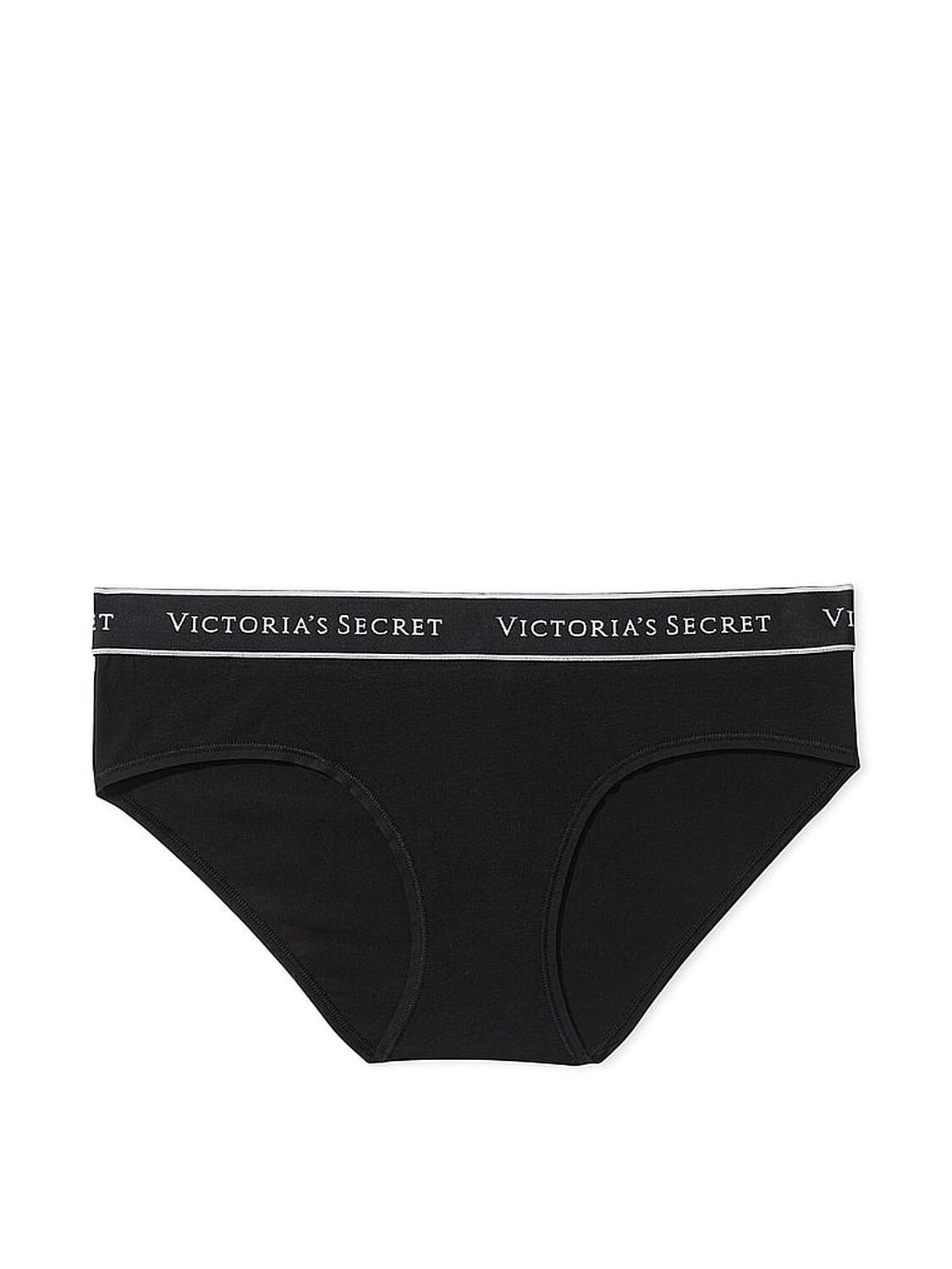 vs Cotton Logo Cotton Hiphugger Panty Black 3 of 3 