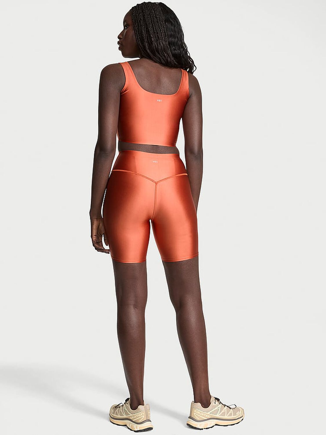 vs Vsx VSX GlossyTech&trade; 7" Bike Short Burnt Orange Leaves 2 of 3 