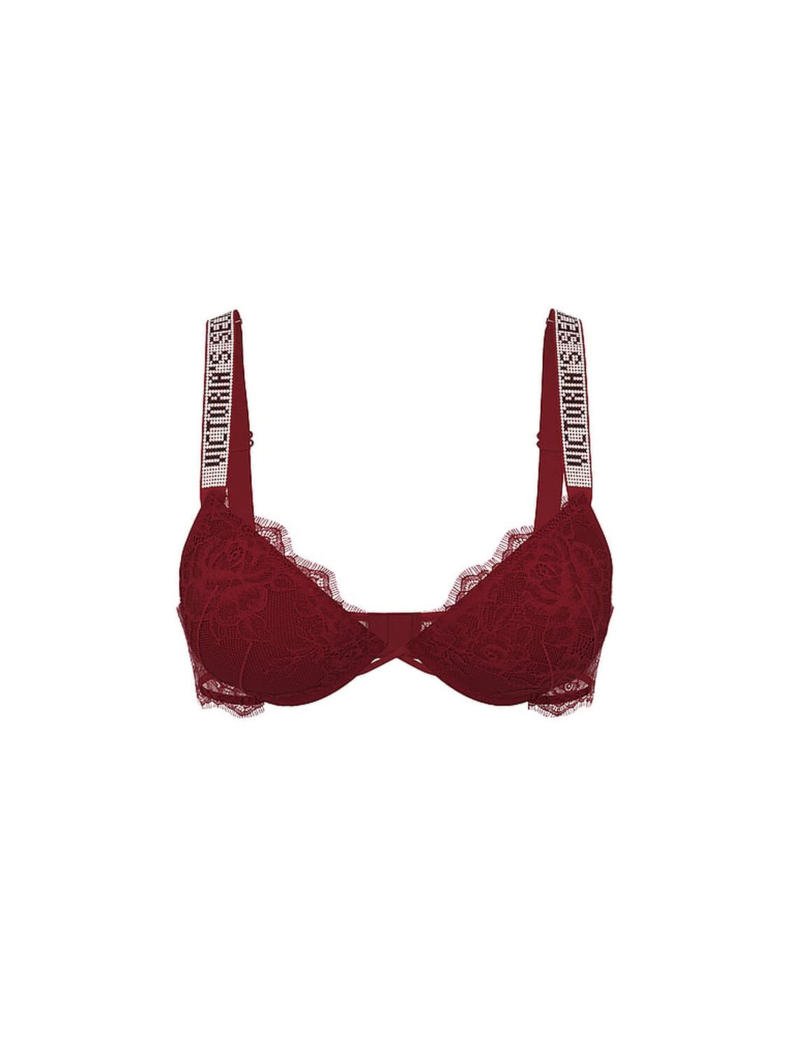 vs Very Sexy Shine Strap Lace Push-Up Bra 2 of 2 
