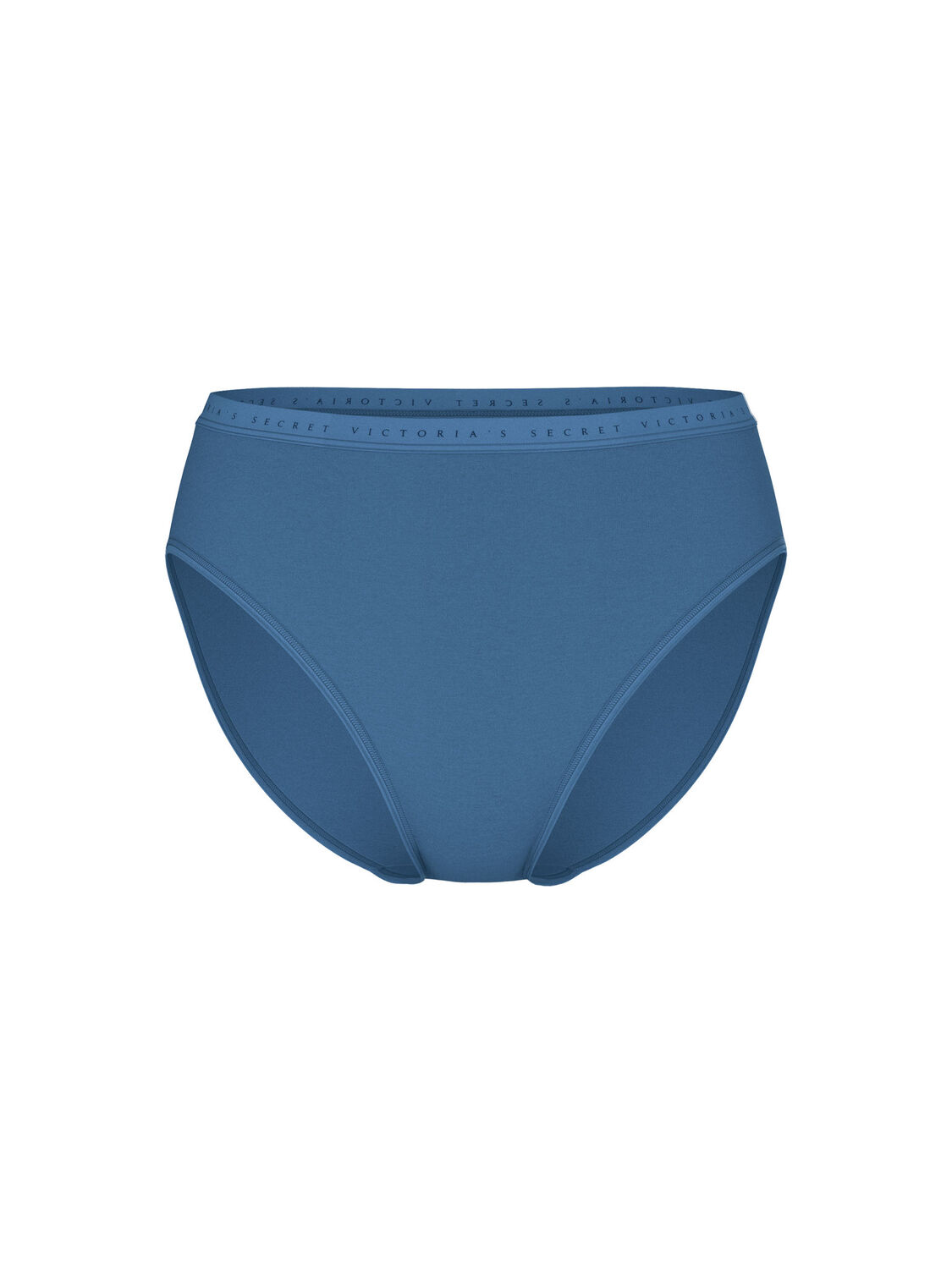 vs Victoria's Secret Stretch Cotton High-Leg Brief Panty Moonlight Blue 1 of 1 