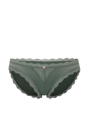 Lace-Trim Bikini Panty