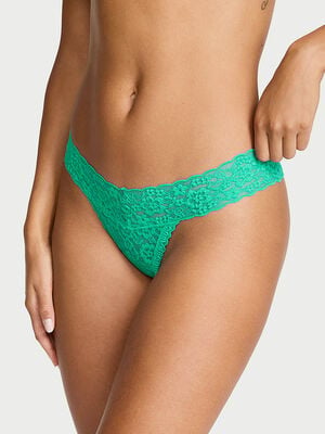Lace Keyhole Thong Panty