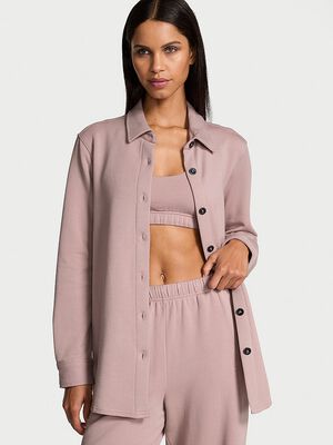 Brushed Modal Fleece Oversized Shirt