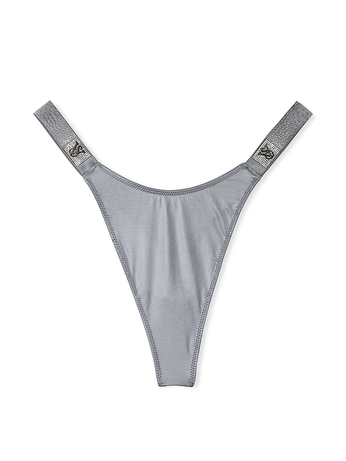 vs Very Sexy Scattered Shine Strap Smooth Thong Panty Asteroid Grey 3 of 4 