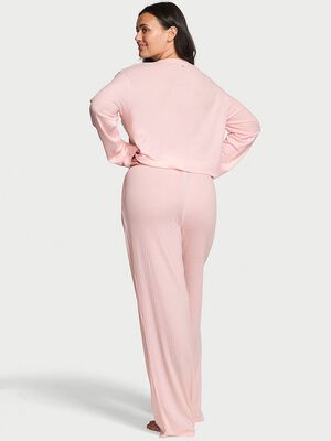 Modal Wide-Rib Long Lounge Set