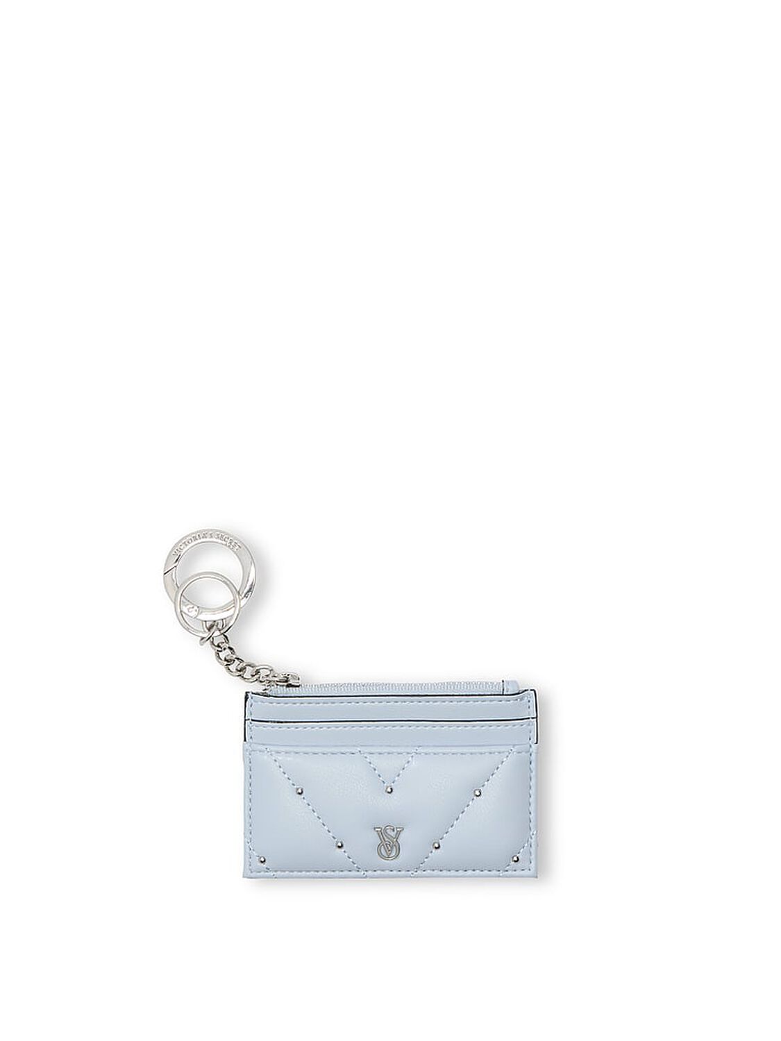 vs Victoria's Secret Card Holder Keychain Adrift Blue 1 of 3 
