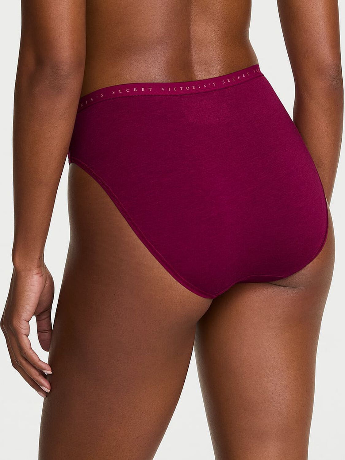 vs Victoria's Secret Stretch Cotton High-Leg Brief Panty Fresh Jam 2 of 2 
