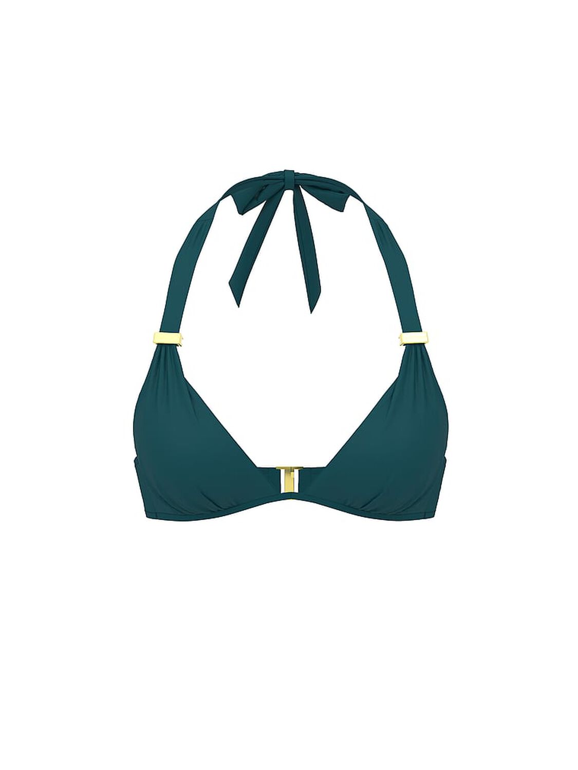 vs Victoria's Secret Swim Essential Harlow Halter Push-Up Bikini Top 3 of 3 