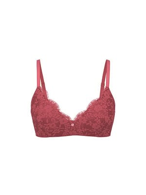 Lace Wireless Push-Up Bra