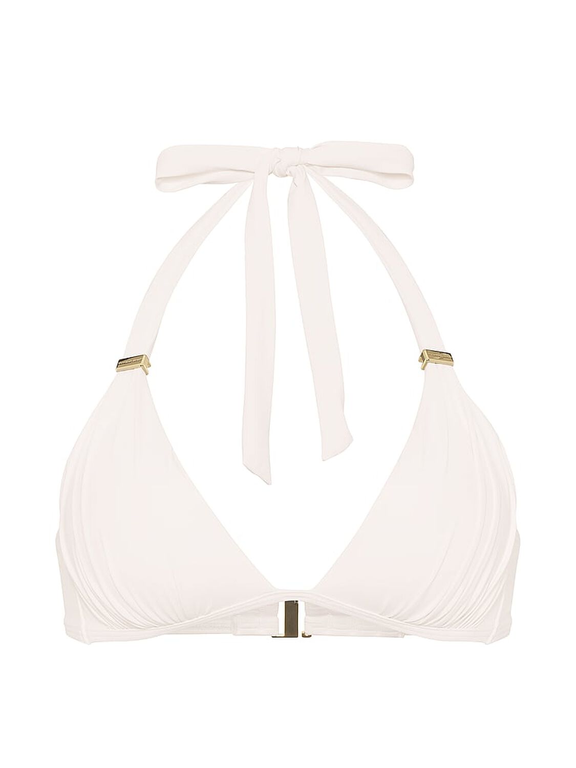 vs Victoria's Secret Swim Essential Harlow Halter Push-Up Bikini Top 3 of 3 
