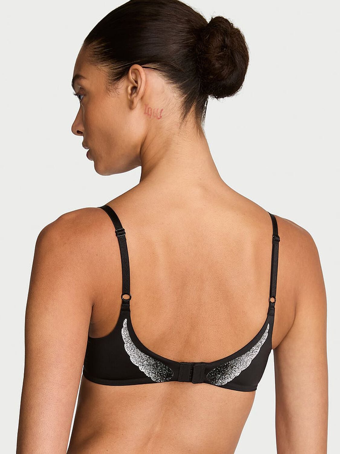 vs Very Sexy Angel Shine Push-Up Bra Black 2 of 4 