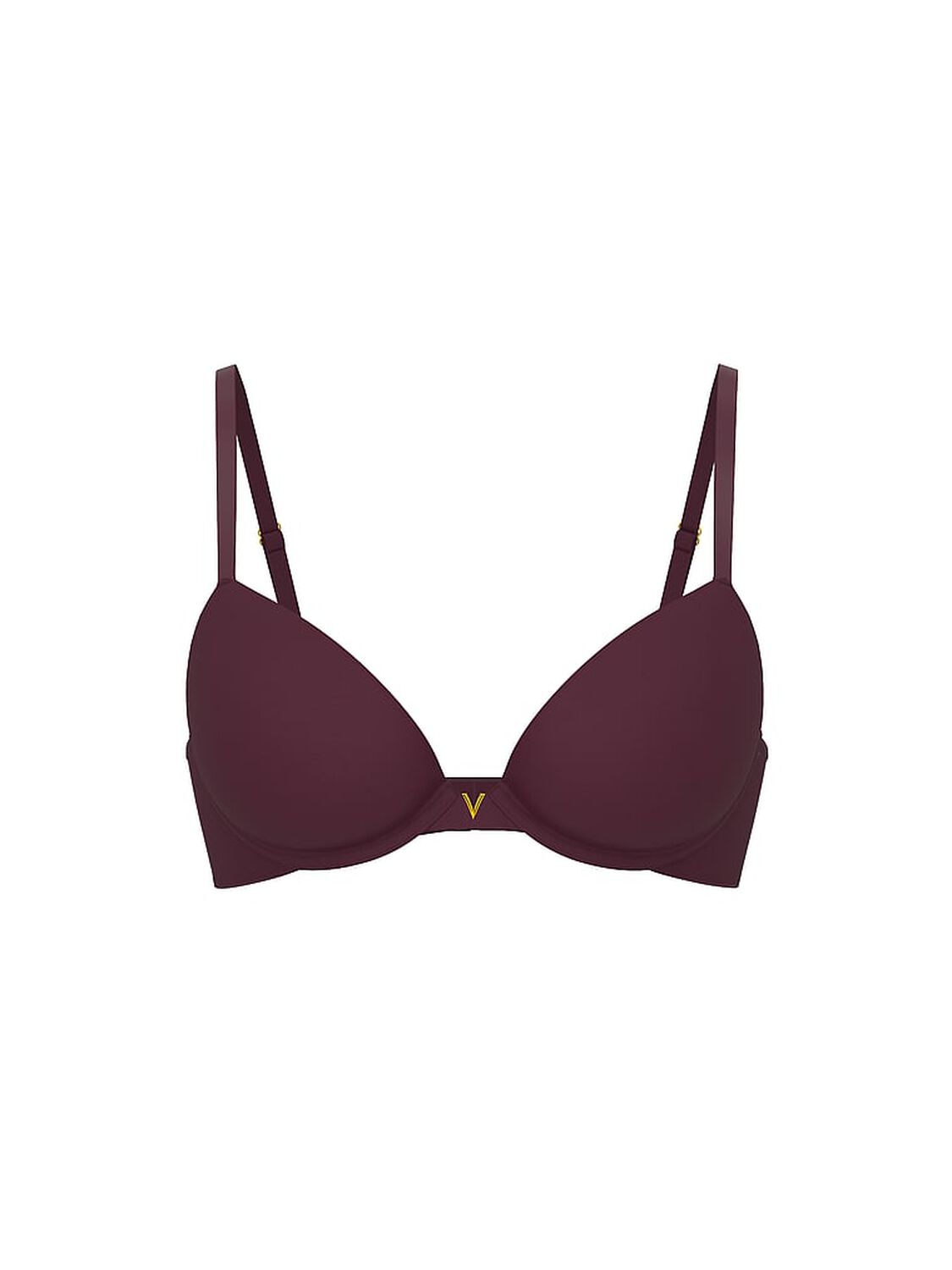 vs Love Cloud Smooth Push-Up Bra Winter Wine 1 of 4 