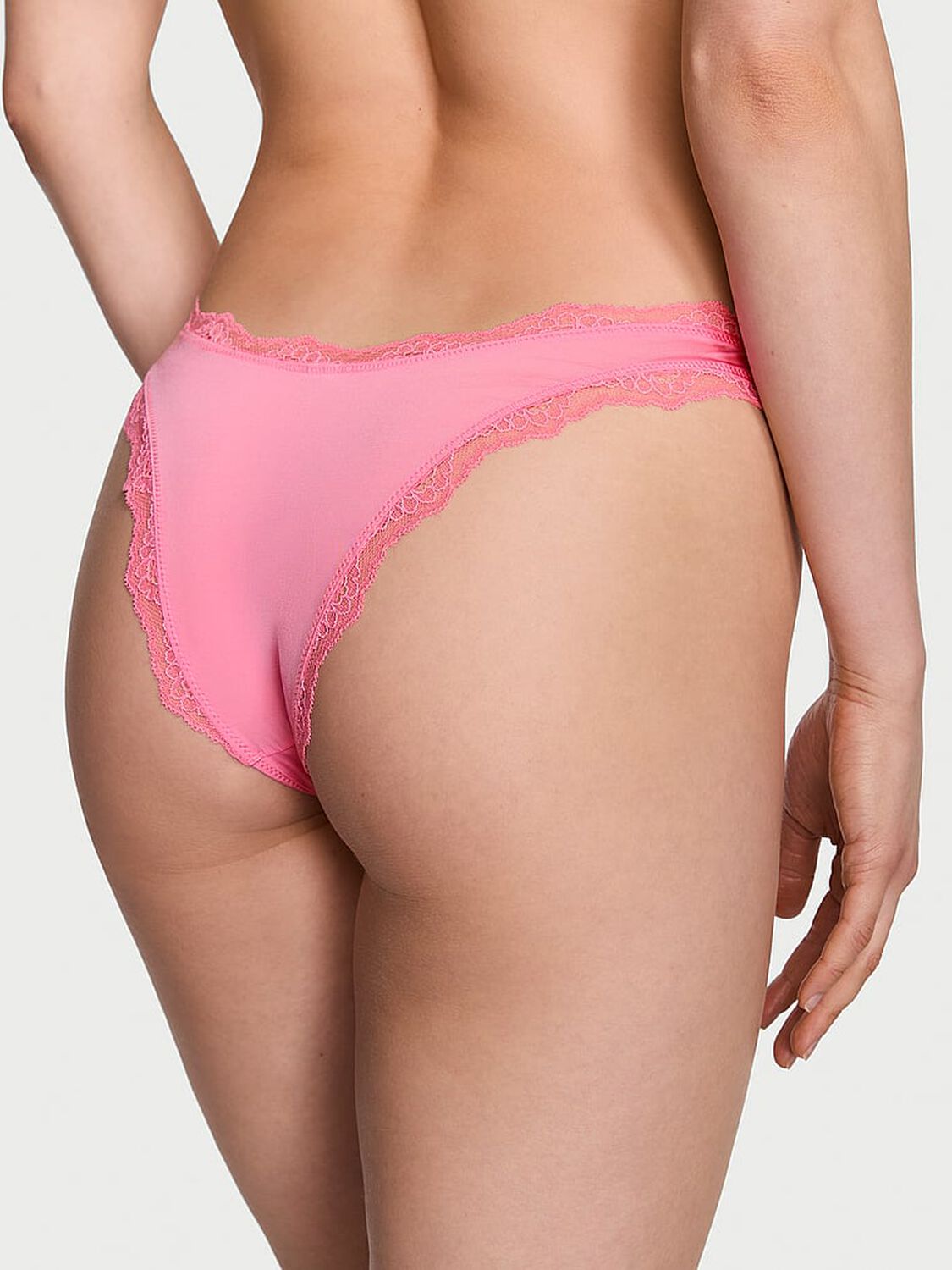vs Dream Angels Smooth & Lace Brazilian Panty 2 of 3 
