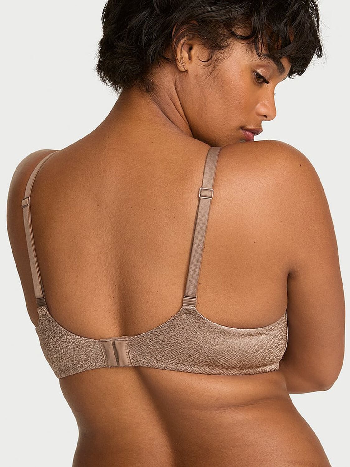 vs Body By Victoria Lightly Lined Demi Bra Iced Coffee 2 of 3 