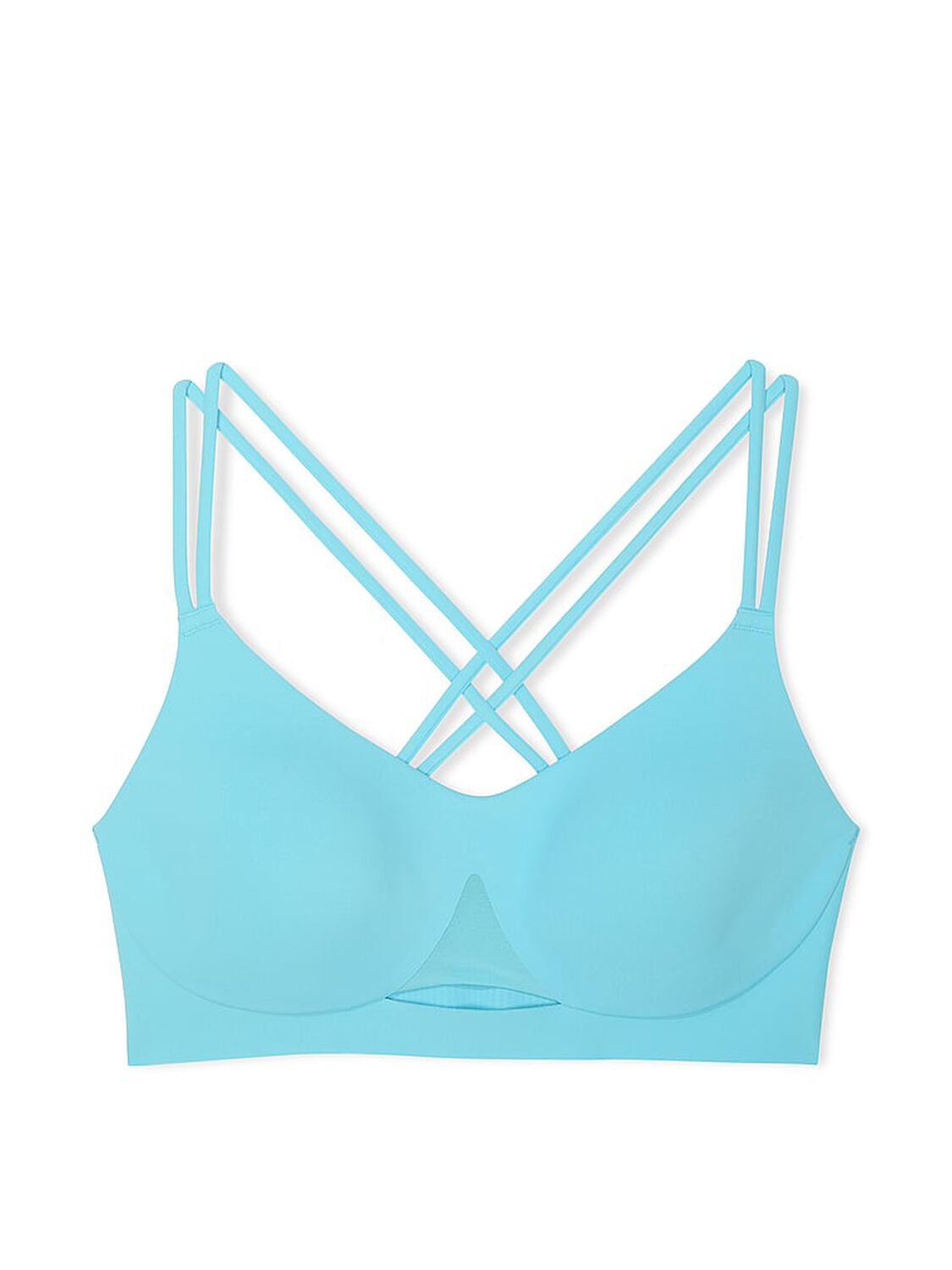 vs Vsx VSX Elevate™ Strappy-Comfort Sports Bra Turquoise Oasis 3 of 4 