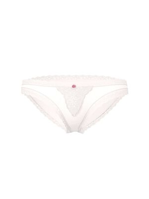 Lace-Trim Bikini Panty