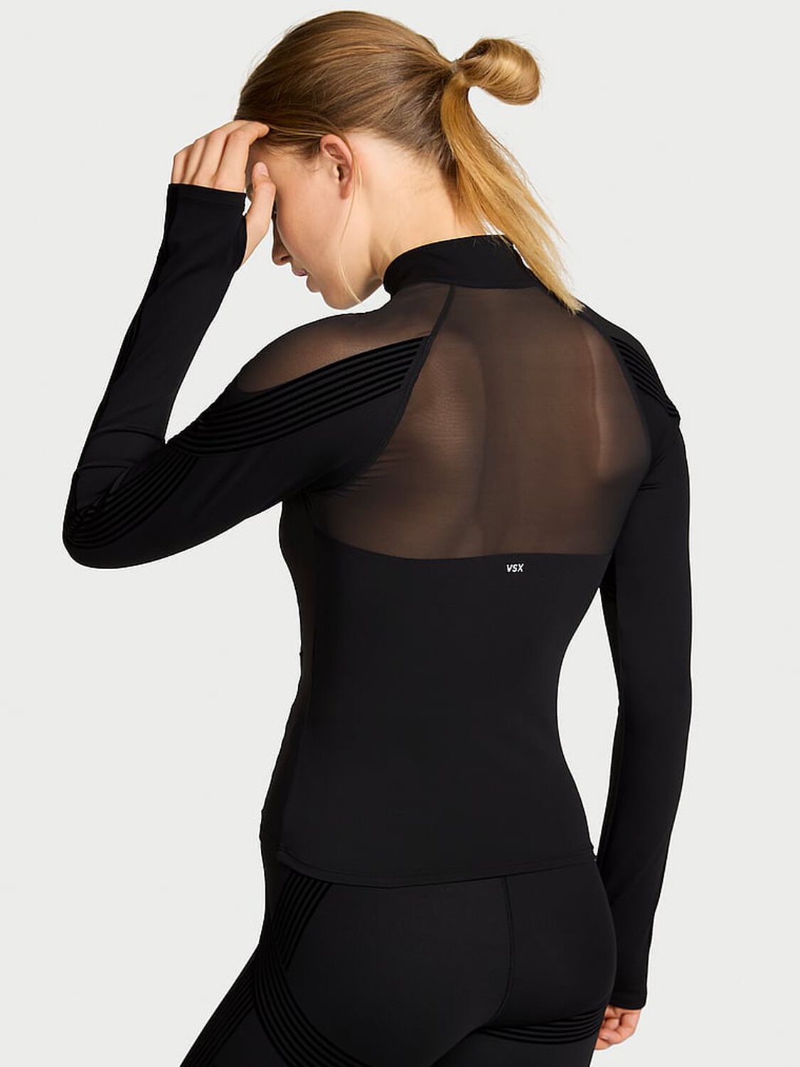 vs Vsx VSX Elevate™ Redefined Contours Full-Zip Jacket Black 2 of 3 