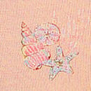 Body by Victoria Stretch Cotton Bikini Panty, Peach Seashells, swatch
