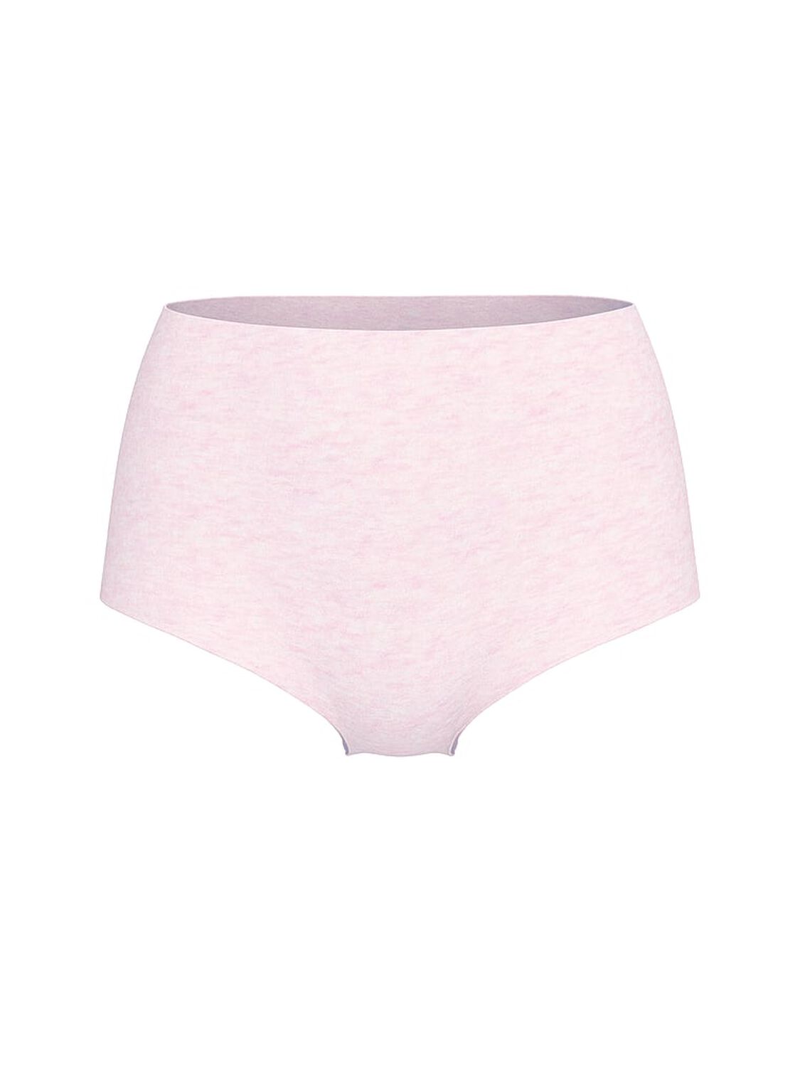 vs No-Show No-Show Cotton High-Waist Brief Panty Heather Pink Petal 1 of 2 