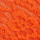 Blossom Lace Thong Panty, Wild Orange, swatch